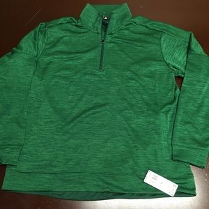 Adidas Athletics Team Issue 1/4 Zip Long Green XL
